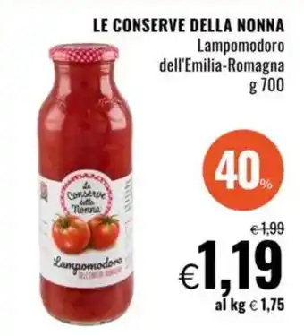 Famila LE CONSERVE DELLA NONNA Lampomodoro dell'Emilia-Romagna offerta