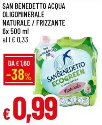 IperFamila San benedetto acqua oligominerale naturale / frizzante offerta