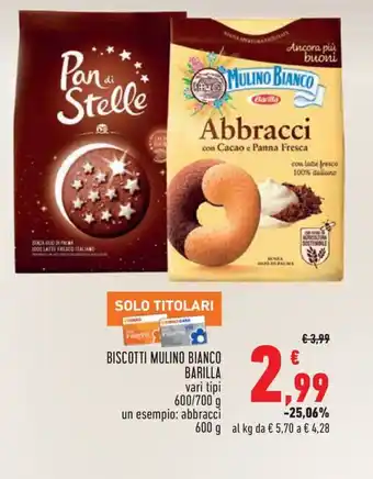 Conad Biscotti mulino bianco BARILLA offerta