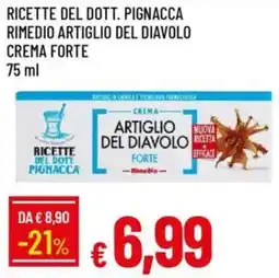 IperFamila Ricette del dott. pignacca rimedio artiglio del diavolo crema forte offerta