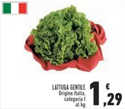 Conad Lattuga gentile offerta