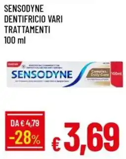 IperFamila Sensodyne dentifricio vari trattamenti offerta
