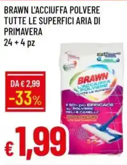 IperFamila Brawn l'acciuffa polvere tutte le superfici aria di primavera 24 + 4 pz offerta