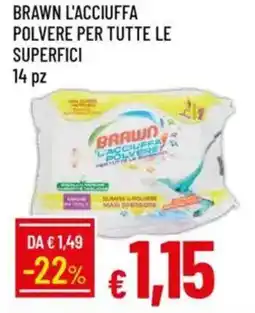 IperFamila Brawn l'acciuffa polvere per tutte le superfici 14 pz offerta