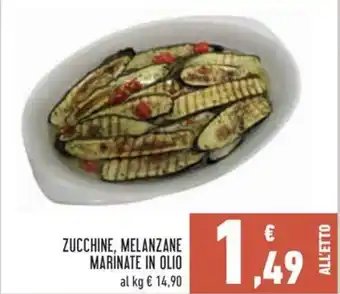 Conad Zucchine, melanzane marinate in olio offerta