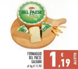 Conad Formaggio bel paese GALBANI offerta