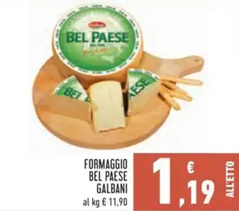 Conad Formaggio bel paese GALBANI offerta