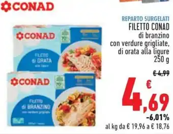 Conad Filetto CONAD offerta