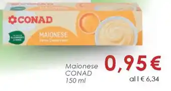 Conad Maionese CONAD offerta