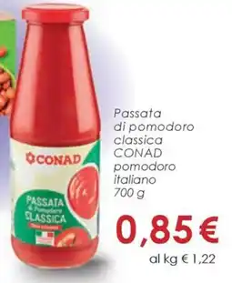 Conad Passata di pomodoro classica CONAD pomodoro italiano offerta