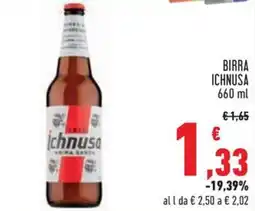 Conad Birra ICHNUSA offerta