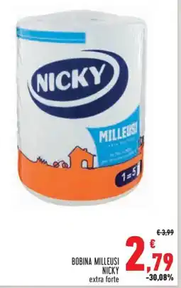 Conad Bobina milleusi NICKY offerta