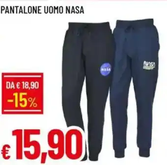 IperFamila Pantalone uomo nasa offerta