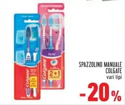 Conad Spazzolino manuale COLGATE offerta