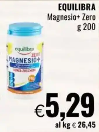 Famila EQUILIBRA Magnesio+ Zero offerta