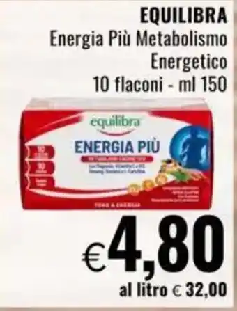 Famila EQUILIBRA Energia Più Metabolismo Energetico 10 flaconi offerta