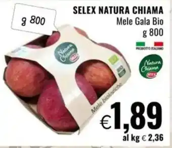 Famila SELEX NATURA CHIAMA Mele Gala Bio offerta