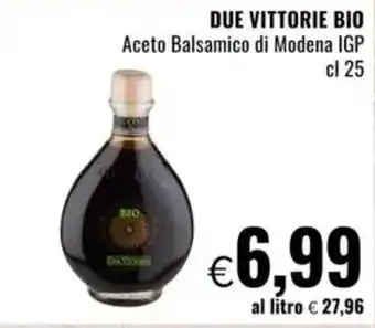 Famila DUE VITTORIE BIO Aceto Balsamico di Modena IGP offerta