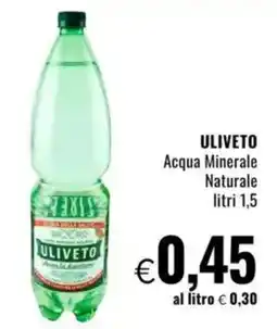 Famila ULIVETO Acqua Minerale Naturale offerta