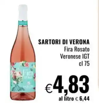 Famila SARTORI DI VERONA Fira Rosato Veronese IGT offerta