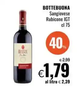 Famila BOTTEBUONA Sangiovese Rubicone IGT offerta