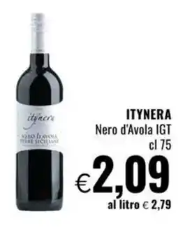 Famila ITYNERA Nero d'Avola IGT offerta