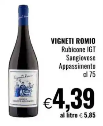 Famila VIGNETI ROMIO Rubicone IGT Sangiovese Appassimento offerta