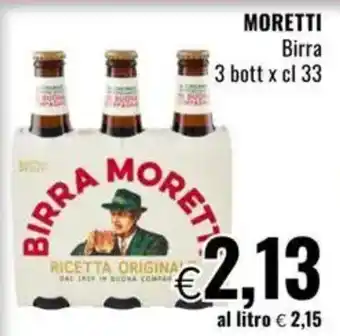 Famila MORETTI Birra offerta