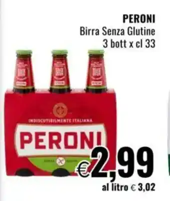 Famila PERONI Birra Senza Glutine offerta