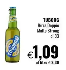 Famila TUBORG Birra Doppio Malto Strong offerta