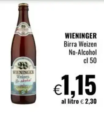 Famila WIENINGER Birra Weizen No-Alcohol offerta