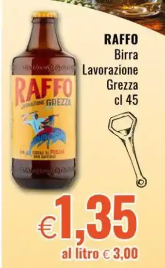 Famila RAFFO Birra Devee Lavorazione Grezza offerta