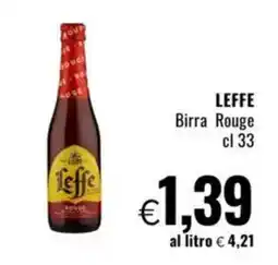 Famila LEFFE Birra Rouge offerta