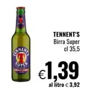 Famila TENNENT'S Birra Super offerta