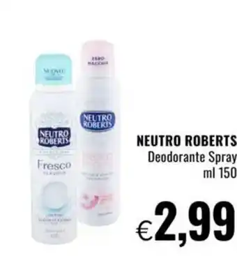 Famila NEUTRO ROBERTS Deodorante Spray offerta