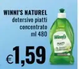 Famila WINNI'S NATUREL detersivo piatti concentrato offerta