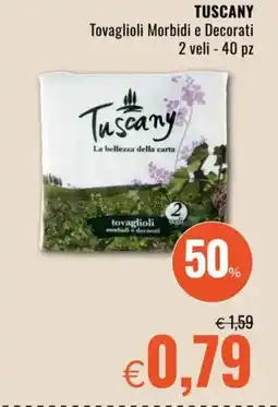 Famila TUSCANY Tovaglioli Morbidi e Decorati offerta