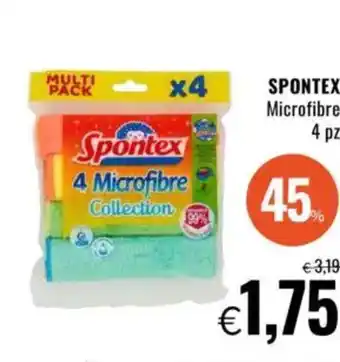 Famila SPONTEX Microfibre 4 pz offerta