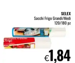 Famila SELEX Sacchi Frigo Grandi/Medi offerta