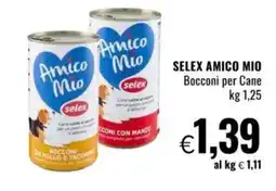 Famila SELEX AMICO MIO Bocconi per Cane offerta