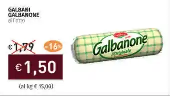 Prezzemolo e Vitale Galbani galbanone offerta