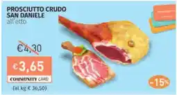 Prezzemolo e Vitale Prosciutto crudo san daniele offerta