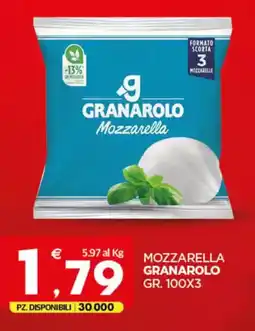 Despar Mozzarella GRANAROLO offerta