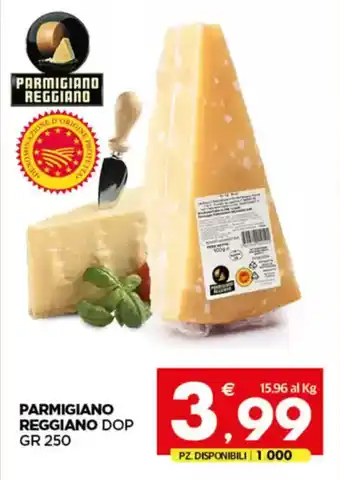 Despar Parmigiano reggiano dop offerta