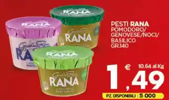 Despar Pesti rana pomodoro/ genovese/noci/ basilico offerta