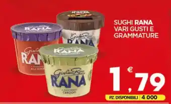 Despar Sughi rana vari gusti e grammature offerta