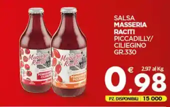 Despar Salsa masseria raciti piccadilly/ ciliegino offerta