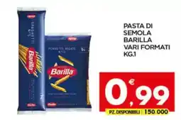 Despar Pasta di semola BARILLA offerta