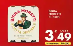 Despar Birra MORETTI offerta