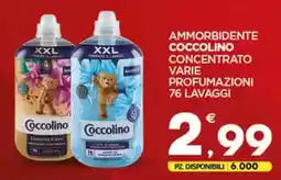 Despar Ammorbidente coccolino concentrato varie profumazioni offerta